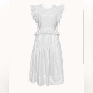 ALLINA LIU Elegant White Dress MRSP $150. Size 16